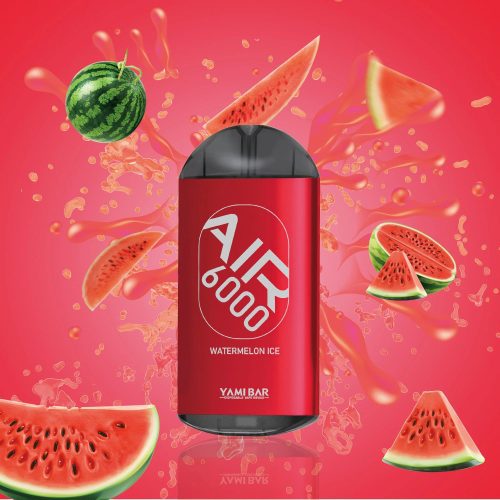 Yami Bar Air 6000 Puffs Disposable Vape Device Watermelon Ice