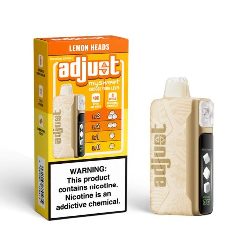 Adjust MySweet 40K Puffs Disposable Vape Device Lemon Heads