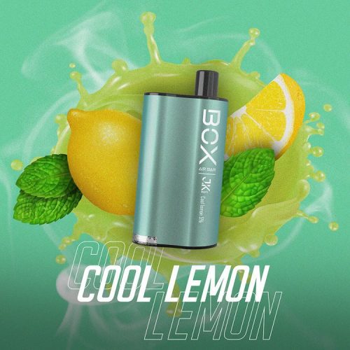 Box cool lemon Flavor color