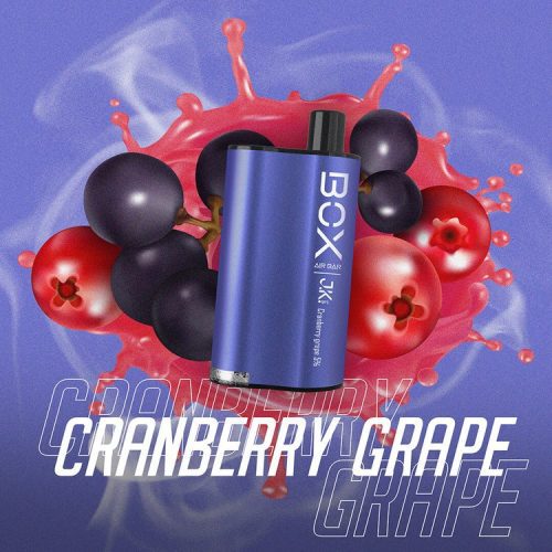 Box cranberry grape Flavor color