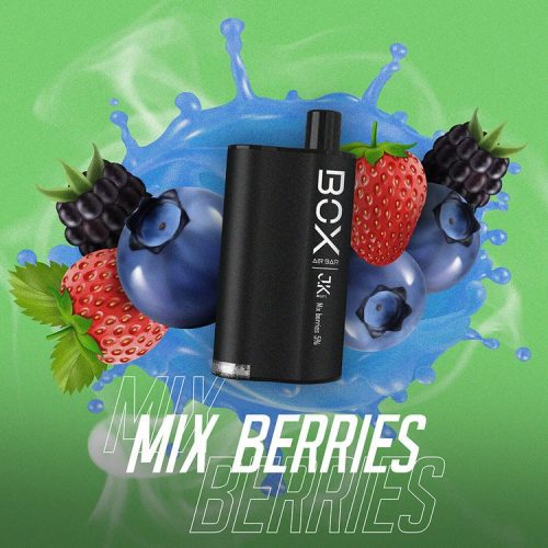 Box mix berries Flavor color