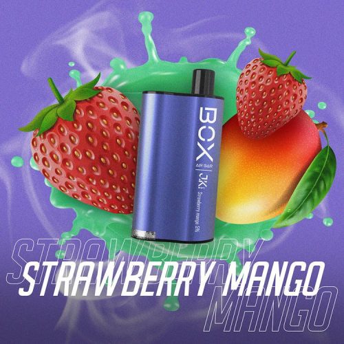 Box strawberry mango Flavor color