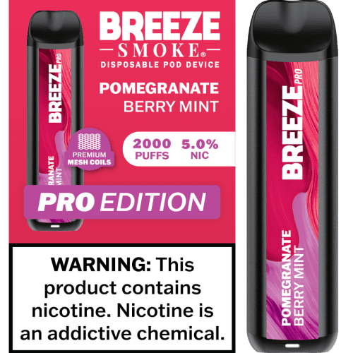 Breeze Pro R Pomegranate Berry Mint 20890