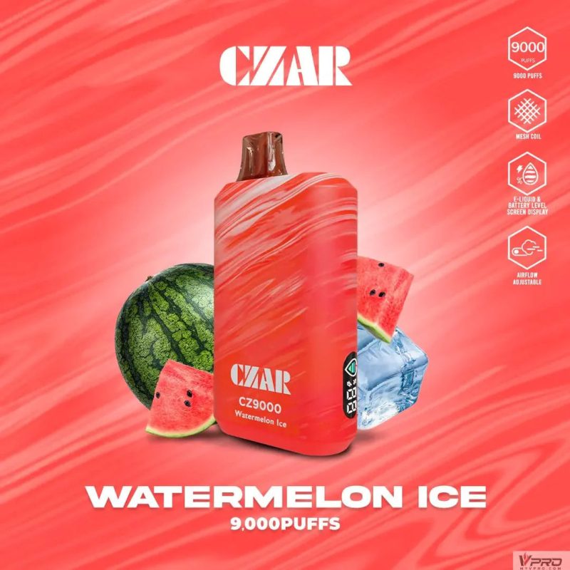 CZAR CZ9000 Puffs Disposable 5 Nicotine CZAR 1696932632157 1078x1078 0e9a4312 bb5a 483e 8927 7e3cbecf0675