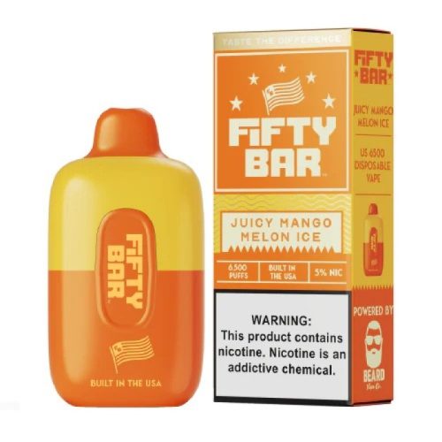 Fifty Bar 6500 Puff Disposable JuicyMangoMelonIce 800x800 1