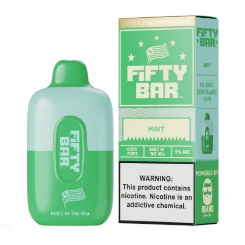 Fifty Bar 6500 Puff Disposable Mint 800x800 1