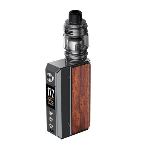 Voopoo Drag 4 177W Mod Starter Kit Gun Metal + Rosewood