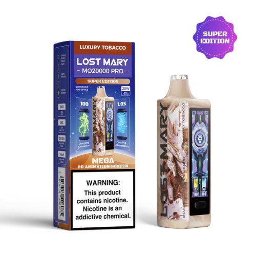 Lost Mary MO20000 Pro Disposable Vape Device Luxury Tobacco