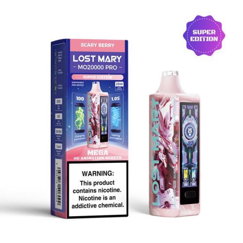 Lost Mary MO20000 Pro Disposable Vape Device Scarry Berry