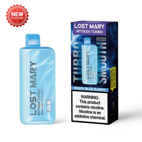 Lost Mary MT15000 Turbo Vape Peach Blue Slushy