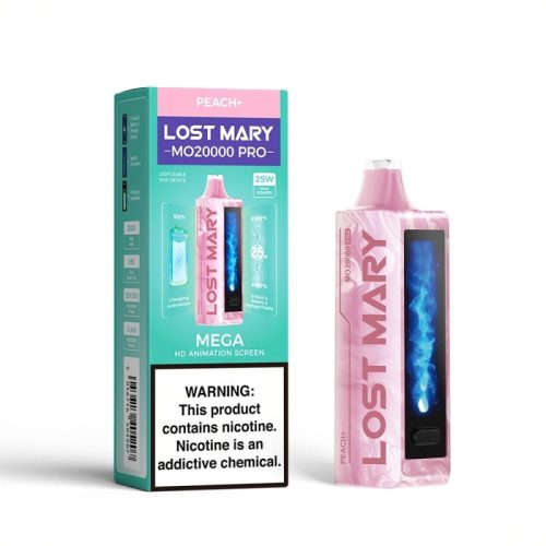 Lost Mary MO20000 Pro Disposable Vape Device Peach+