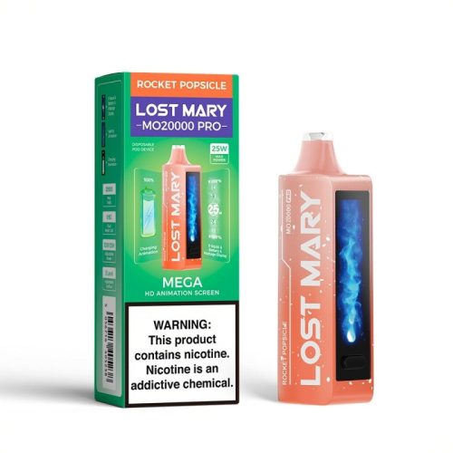 Lost Mary MO20000 Pro Disposable Vape Device Rocket Popsicle