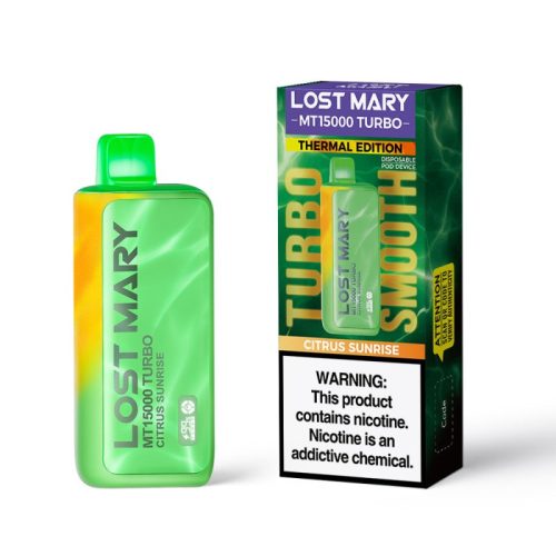 Lost Mary MT15000 Turbo Vape Citrus Sunrise