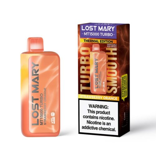 Lost Mary MT15000 Turbo Vape Strawberry Orange