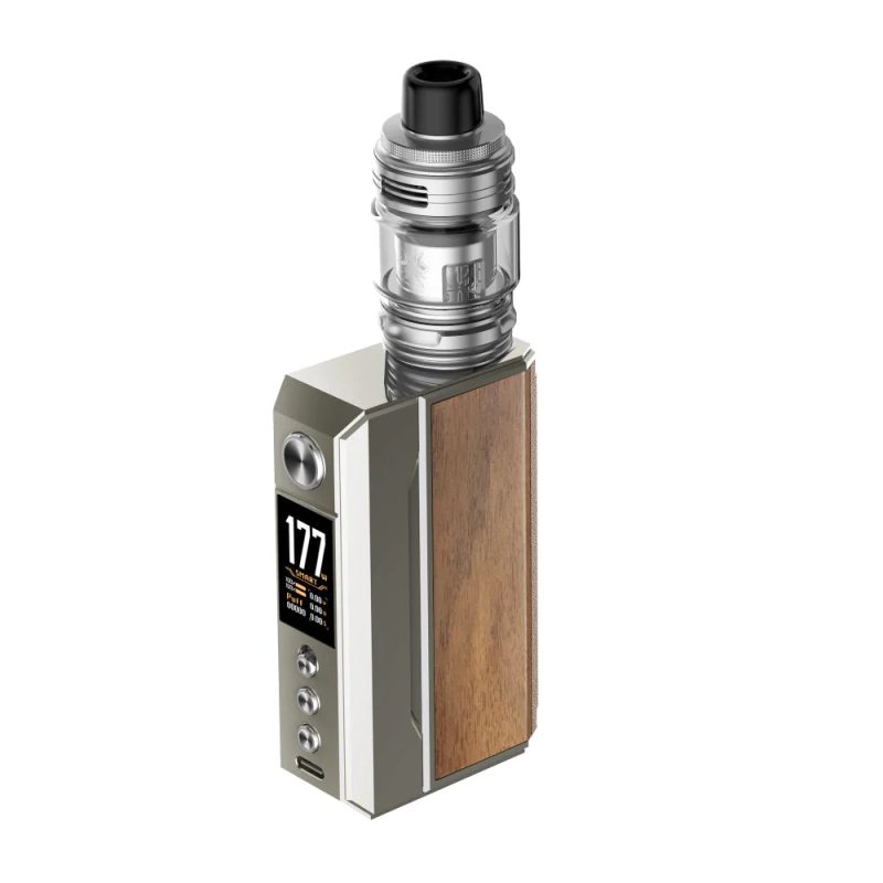 Voopoo Drag 4 177W Mod Starter Kit Pale Gold + Walnut