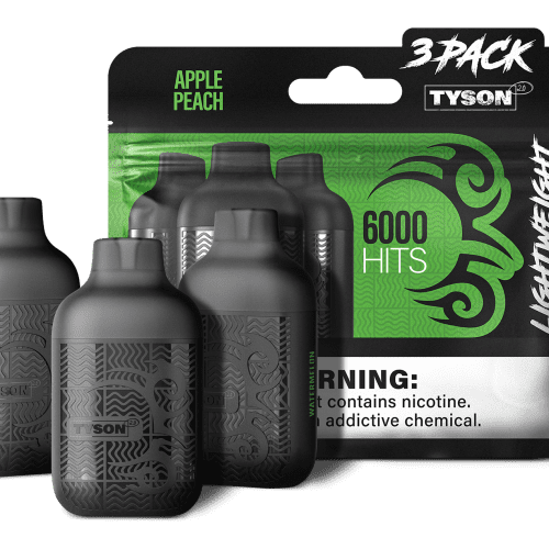 TYSON lightweight 3pack APPLE PEACH