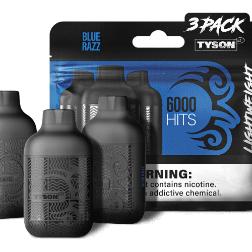 TYSON lightweight 3pack BLUE RAZZ