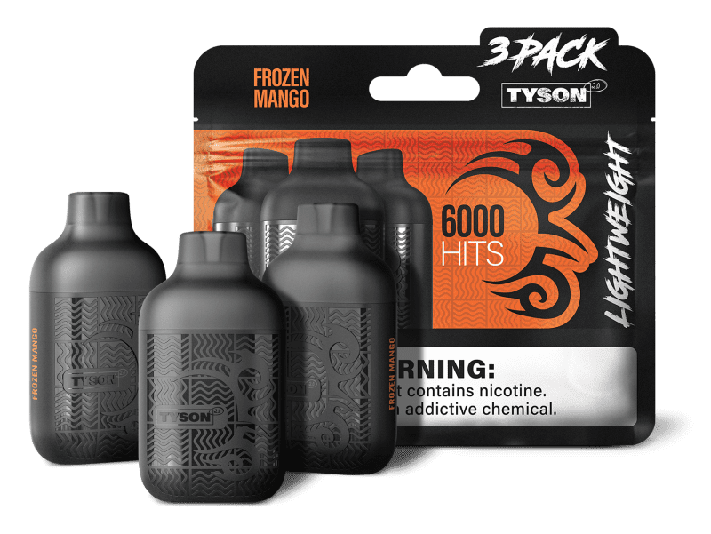 TYSON lightweight 3pack FROZEN MANGO