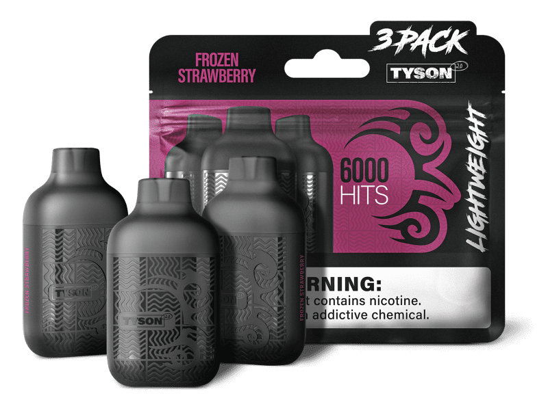 TYSON lightweight 3pack FROZEN STRAWBERRY