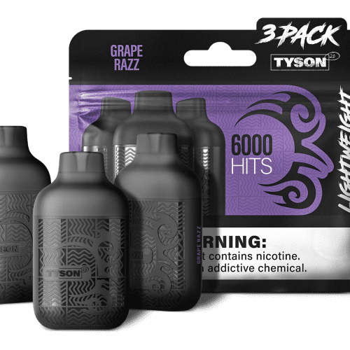 TYSON lightweight 3pack GRAPE RAZZ