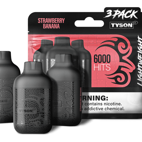 TYSON lightweight 3pack STRAWBERRY BANANA