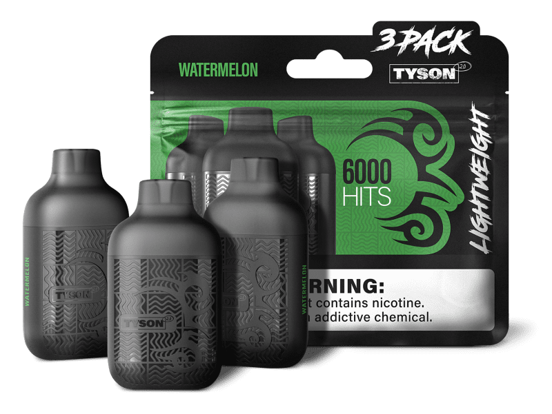 TYSON lightweight 3pack WATERMELON