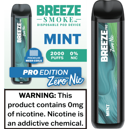 breeze zero nic box Mint 44102