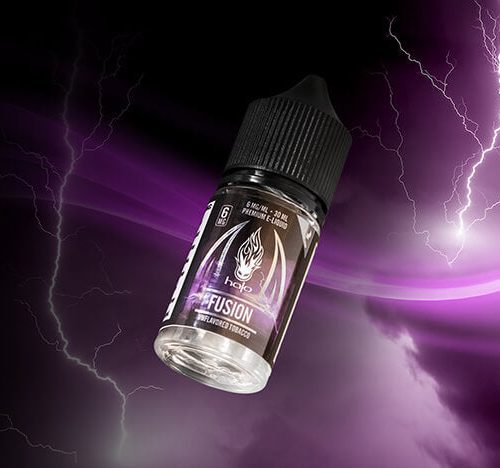 halo fusion vape juice with lightening