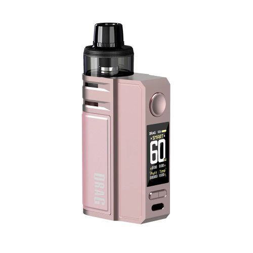 Voopoo Drag E60 Pod Mod System Starter Kit Pink