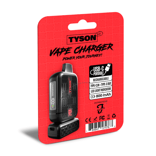 tyson vape charger blister back