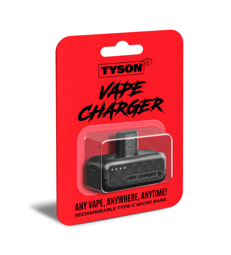 tyson vape charger blister front