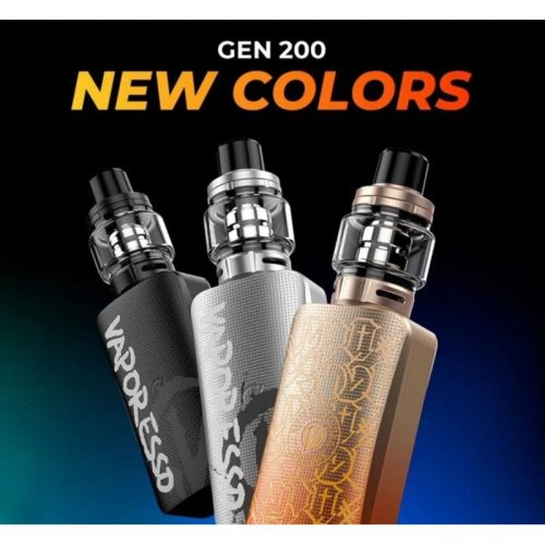 Vaporesso Gen 200 Mod Starter Kit Graffiti Silver